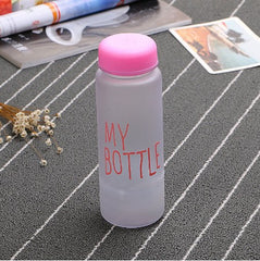 Frosted Leak-proof Cup Portable Water Bottle