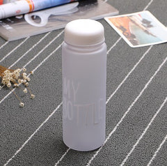 Frosted Leak-proof Cup Portable Water Bottle