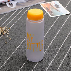 Frosted Leak-proof Cup Portable Water Bottle