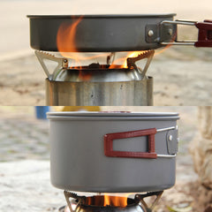 Outdoor Wood Stove Portable Stainless Steel - Campingistrie