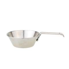 Stainless Steel Bowl with Foldable Handle