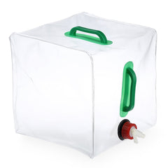 Folding Collapsible Transparent Drinking Water Bag