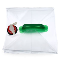 Folding Collapsible Transparent Drinking Water Bag