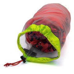 Ultralight Mesh Stuff Sack Drawstring Storage Bag