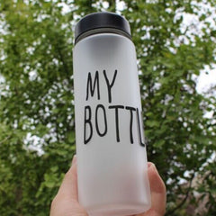 Frosted Leak-proof Cup Portable Water Bottle