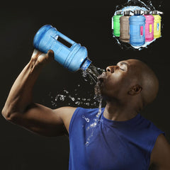 Portable Plastic Big Large Capacity Water Bottle