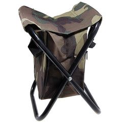 Portable Sillas Camping Camo Folding Chair