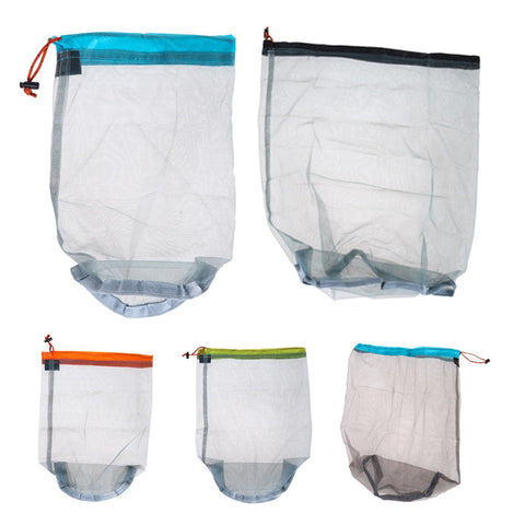 Ultralight Mesh Stuff Sack Drawstring Storage Bag