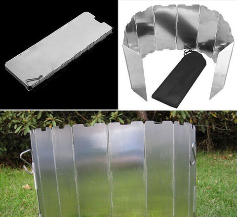 Camping Cooker Gas Stove Wind Shield