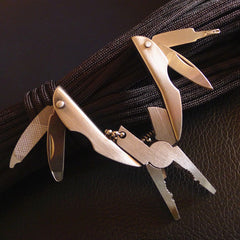 Portable Powerful Plier Multi function Tools Keychain