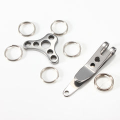 Stainless Steel Suspension Clip+Hat buckle Set