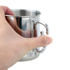 Portable Folding Handle Cup for Camping