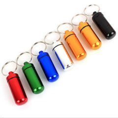 Camping Capsule Aluminum Medicine Bottle