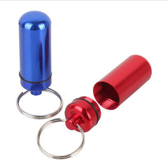 Camping Capsule Aluminum Medicine Bottle