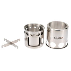 Portable Stainless Steel Wood Stove