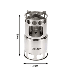 Portable Stainless Steel Wood Stove