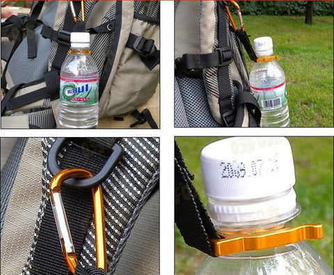 Carabiner Water Bottle Buckle Hook - Campingistrie